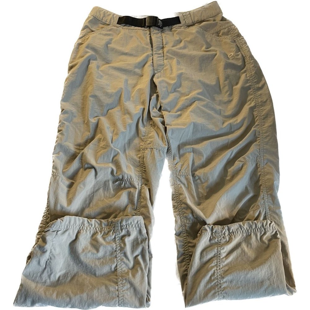 Mountain Hard Wear Pants Women Size 10 Nylon Tan Hiking